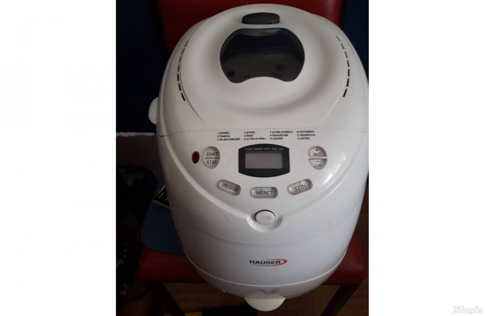 Hauser BM-663 kenyérsütőgép