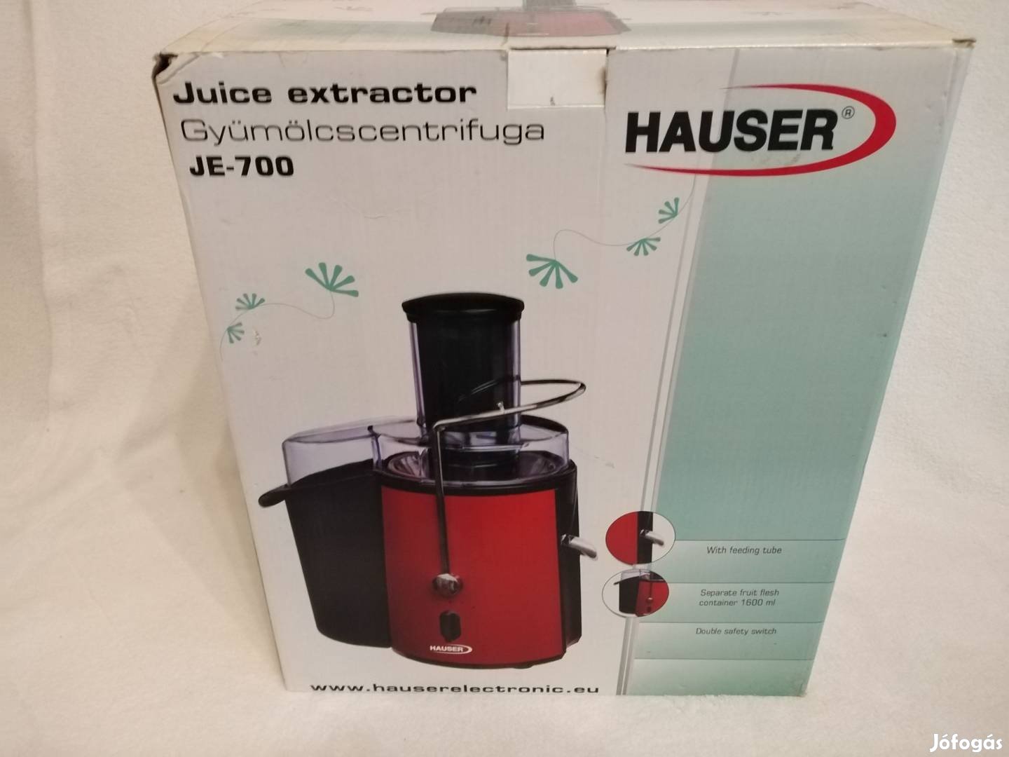 Hauser JE - 700 JE-700 gyümölcscentrifuga eladó