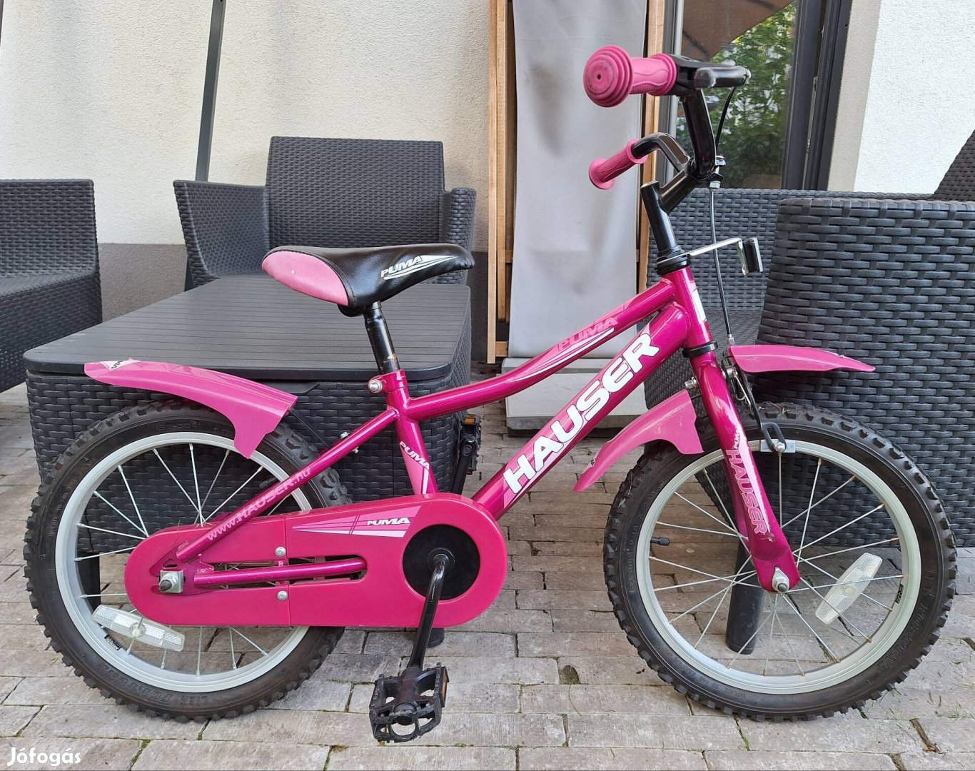 Hauser Puma lány bicikli bringa kerékpár 16" 16-os