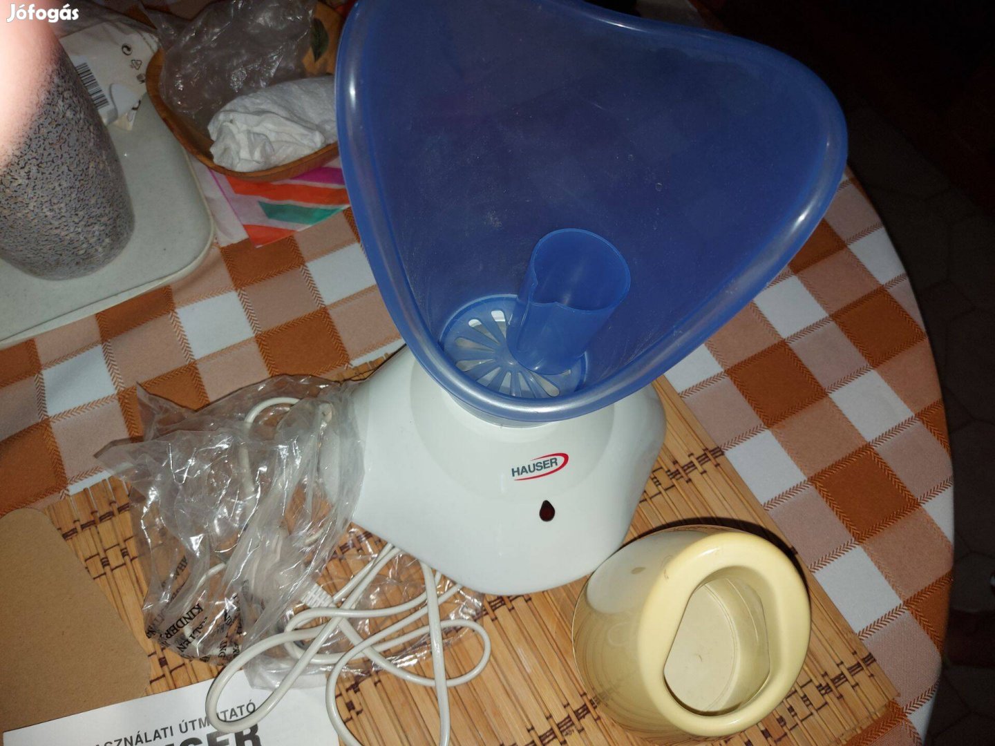 Hauser arcszauna Új tokkal 3900Ft Siófok ingyen szállítás