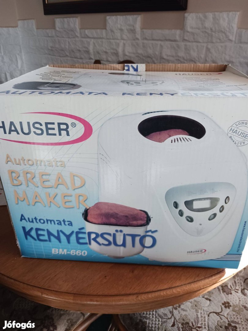 Hauser automata kenyérsütő