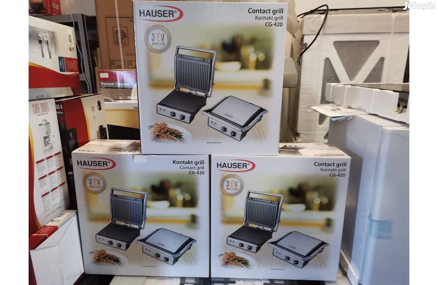 Hauser kontakt grill 3 év garanciával eladó