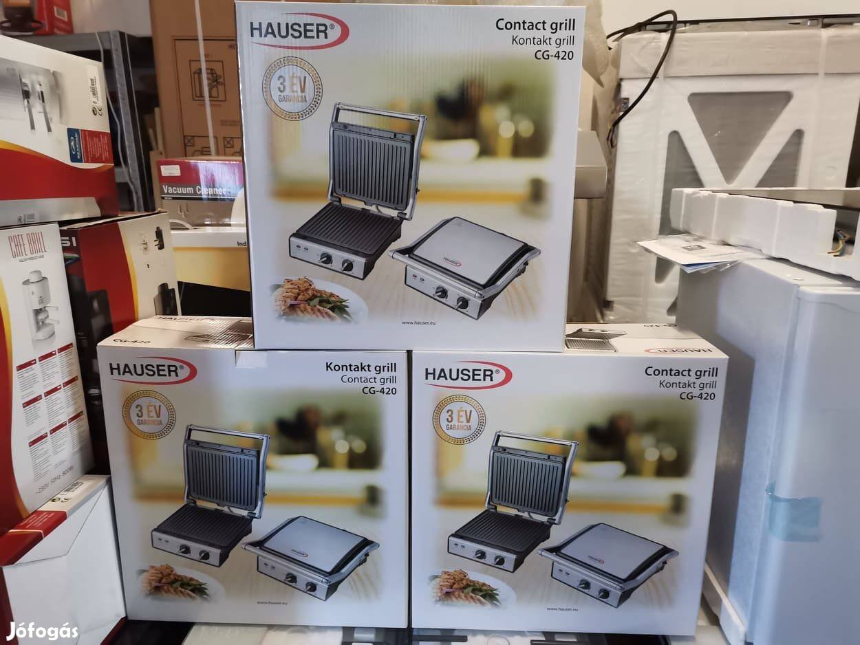 Hauser kontakt grill 3 év garanciával eladó