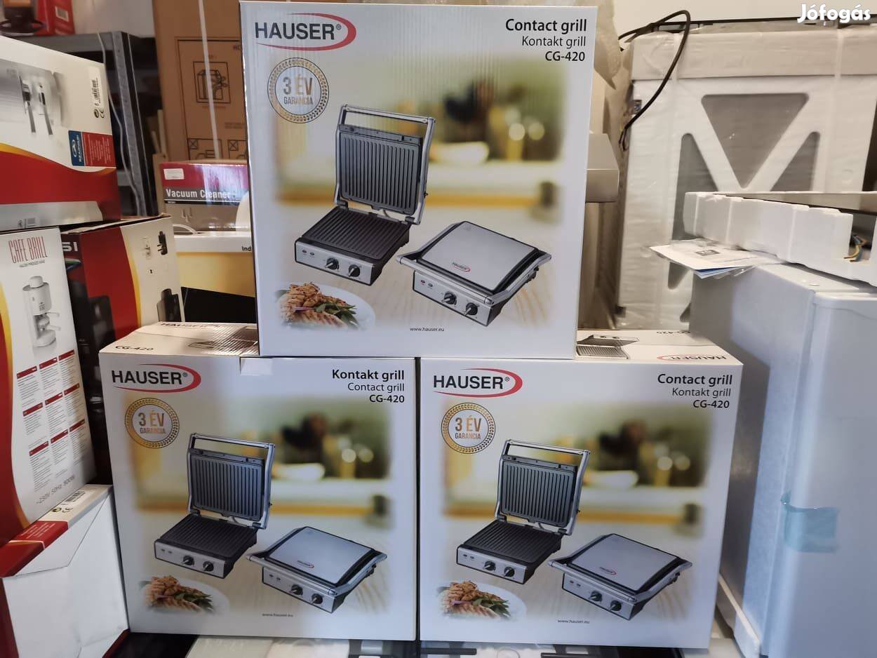 Hauser kontakt grill 3 év garanciával eladó