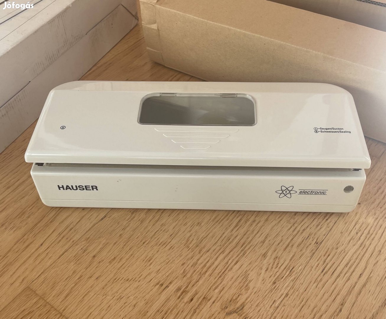 Hauser vákumos fóliahegesztő, fólia hegesztő