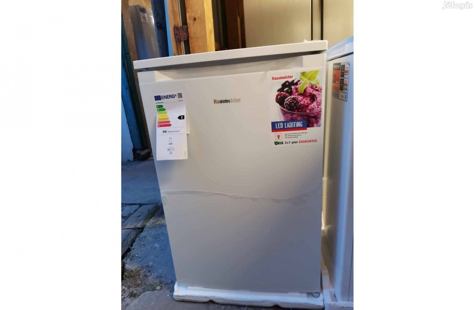 Hausmeister 130 l -es hűtő 3 év garanciával Áruhitelre is