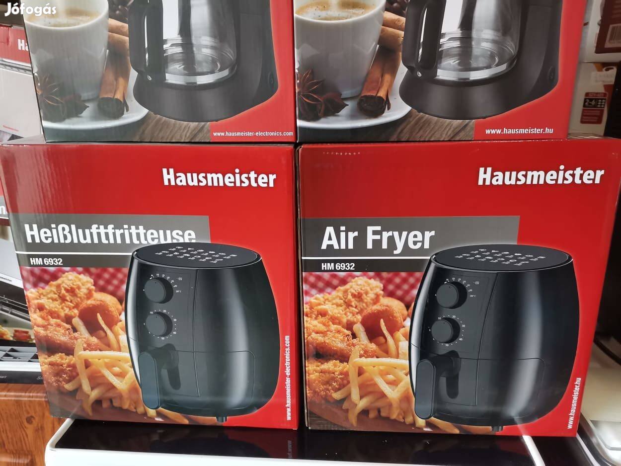 Hausmeister Bio fritu Air Fryer forrólevegős sütő, 2.5 l