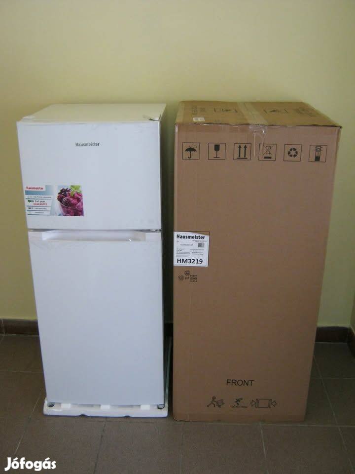 Hausmeister HM-3218 Felül Fagyasztós Kombinált Hűtő Új,