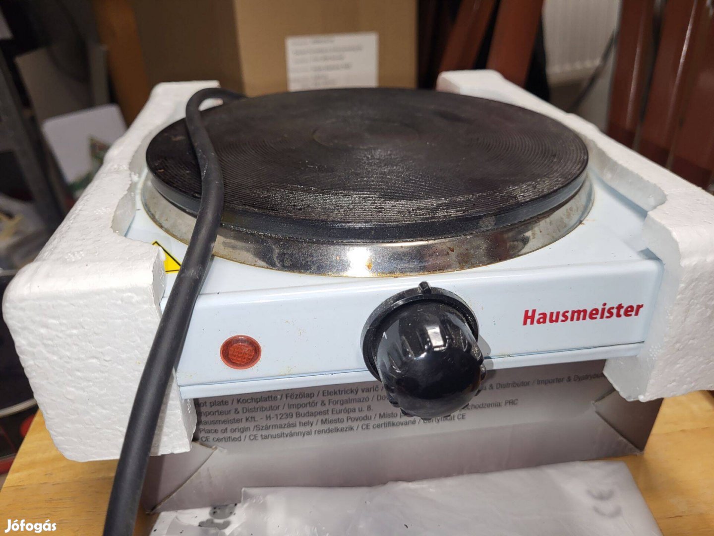 Hausmeister HM 6131 Elektromos Főzőlap eladó!