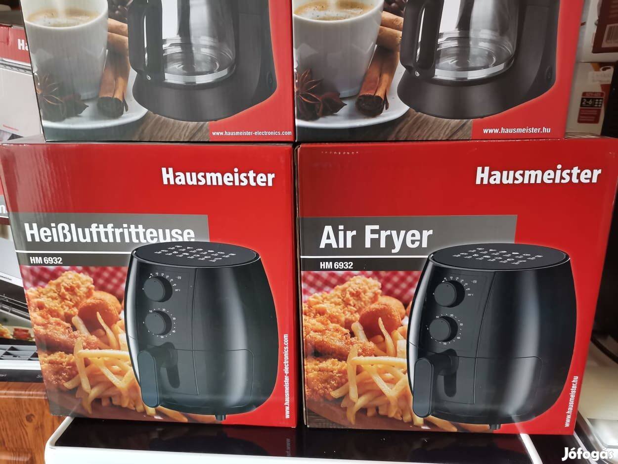 Hausmeister HM 6932 Bio fritu Air Fryer forrólevegős sütő, 2.5 l