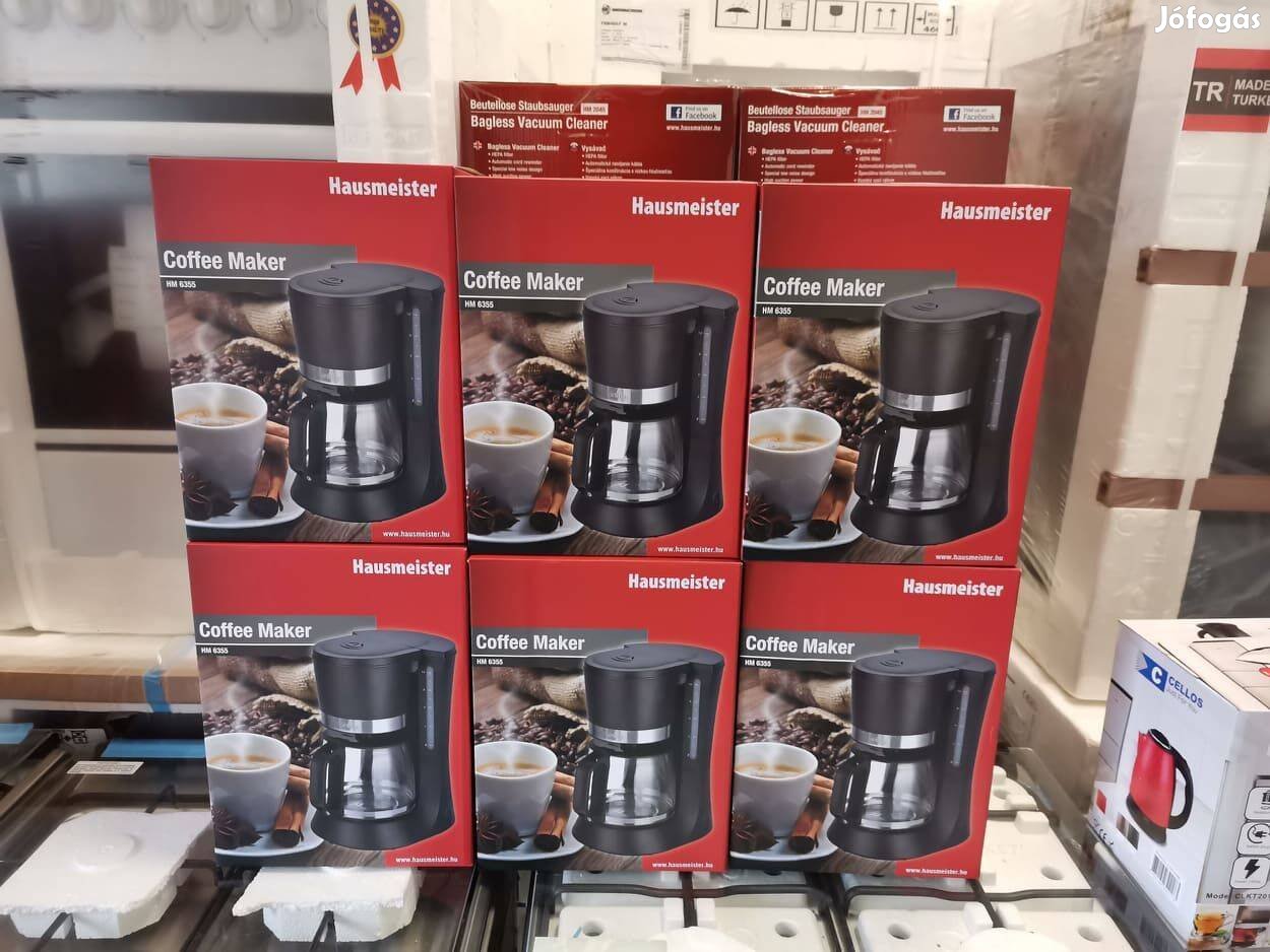Hausmeister kávé -teafőző 2 év garanciával eladó