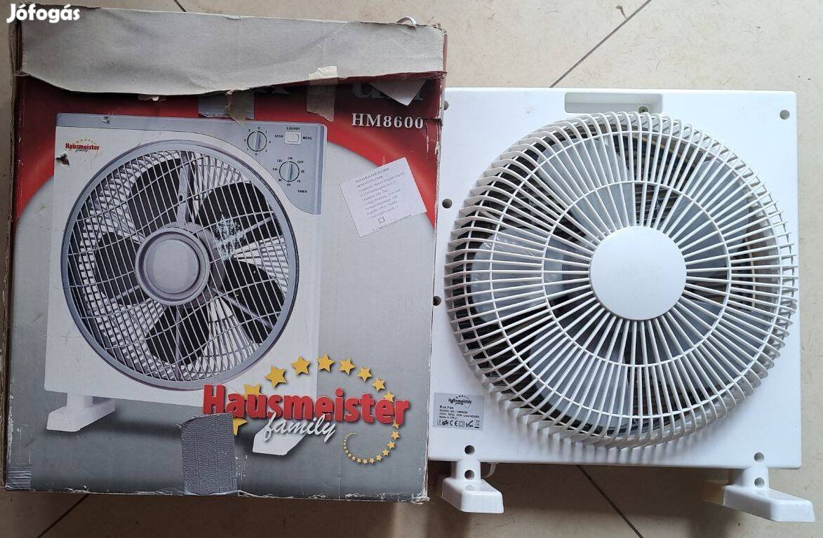 Hausmeister ventilátor javításra