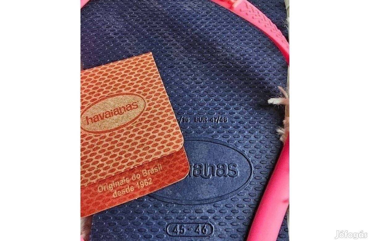 Havaianas papucs új cimkés 45-46 os méret doboz nélkül