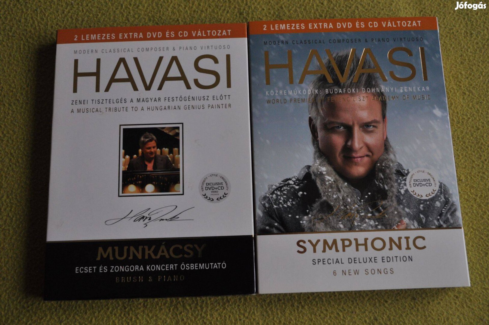 Havasi Balázs: Munkácsy, Symphonic 2 lemezes extra DVD és CD változat