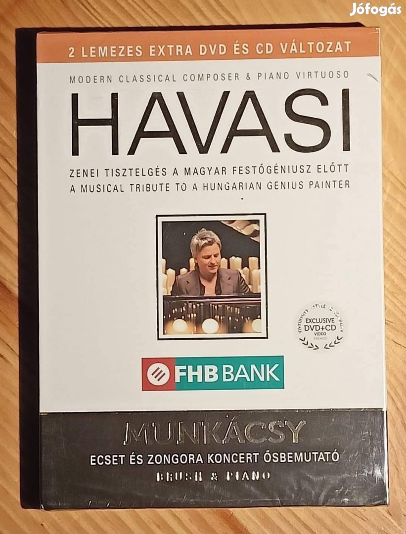 Havasi Balázs - Munkácsy - Ecset és zongora - Deluxe Kiadás CD + DVD