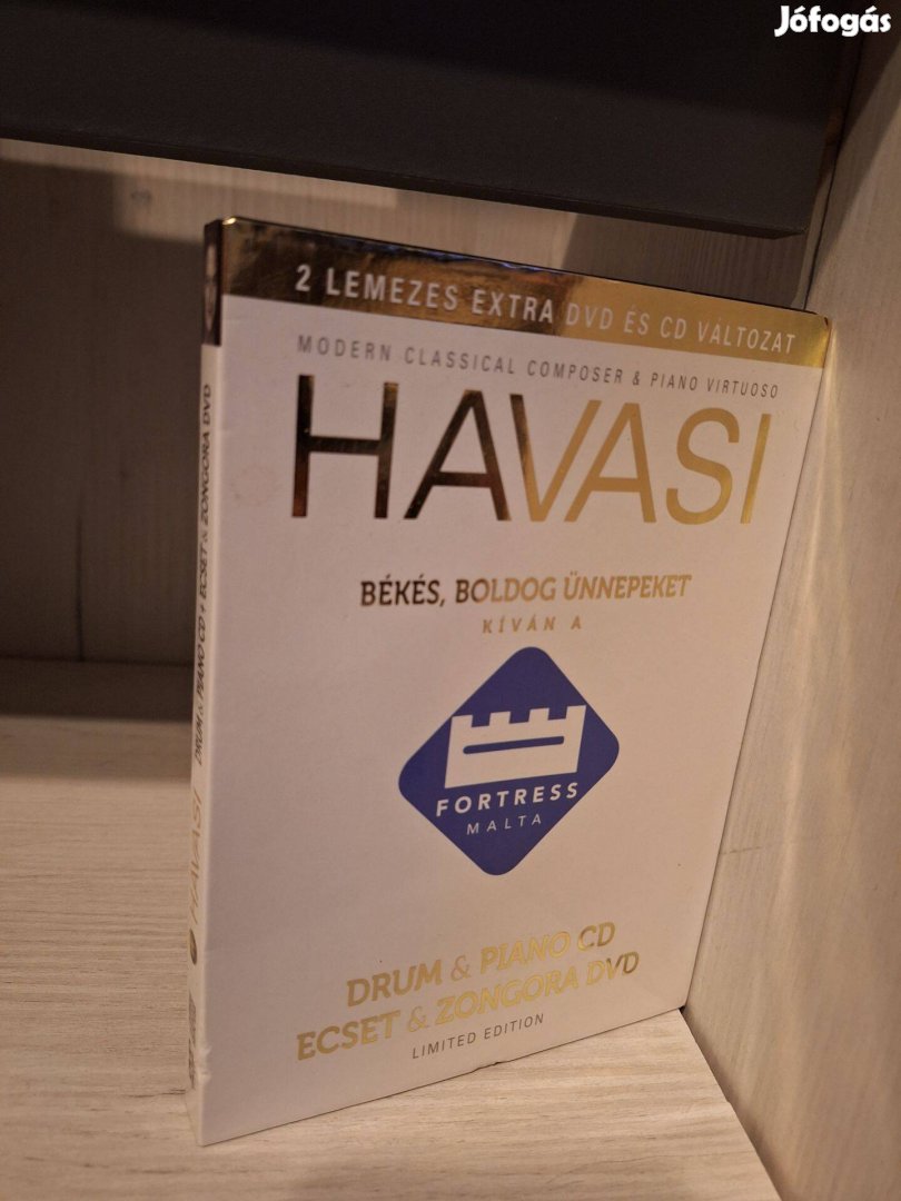 Havasi - Drum & Piano CD + Ecset & Zongora DVD - limitált kiadás