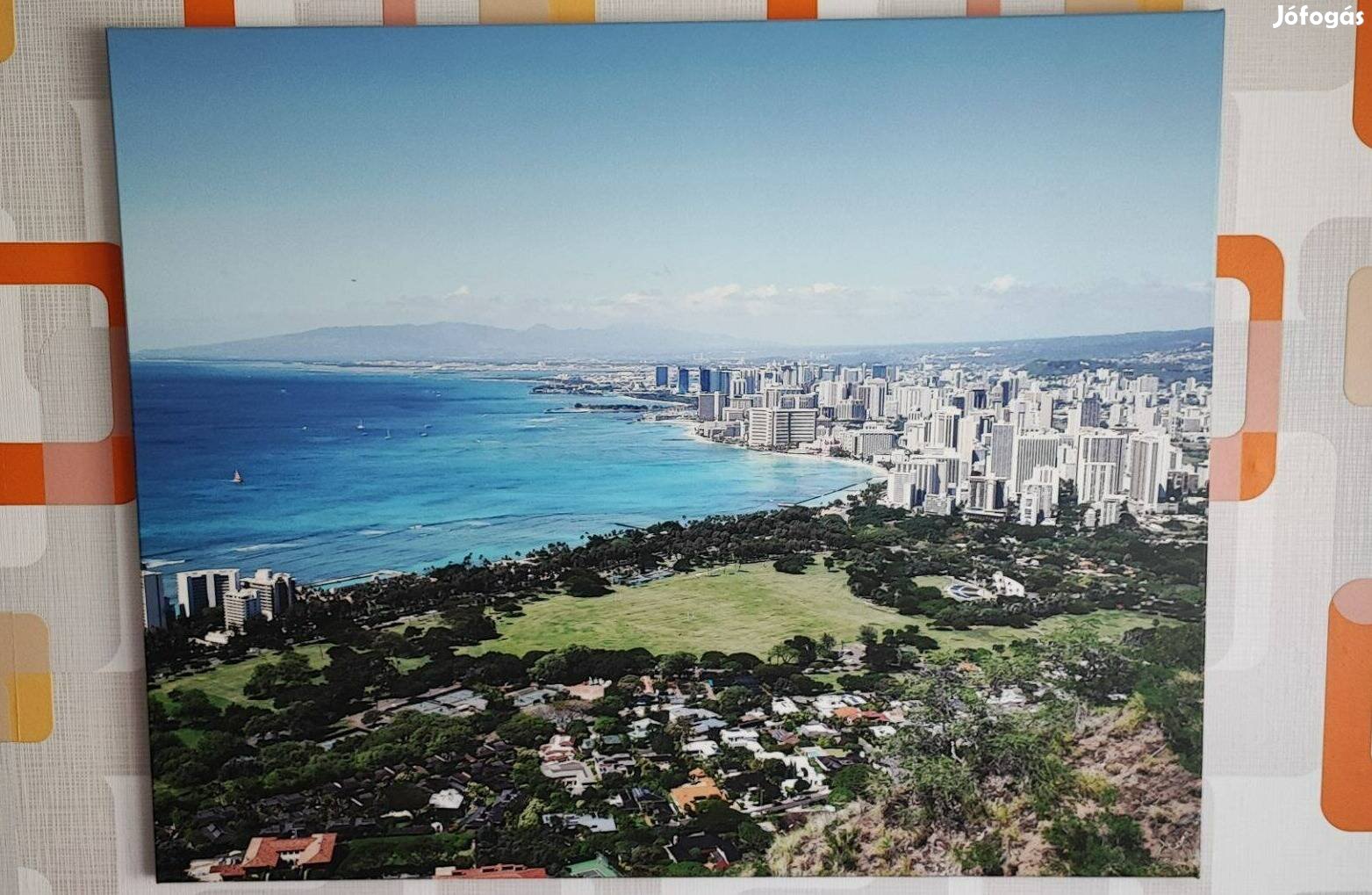 Hawaii, Honolulu, U.S.A. vászonkép 80x100 cm