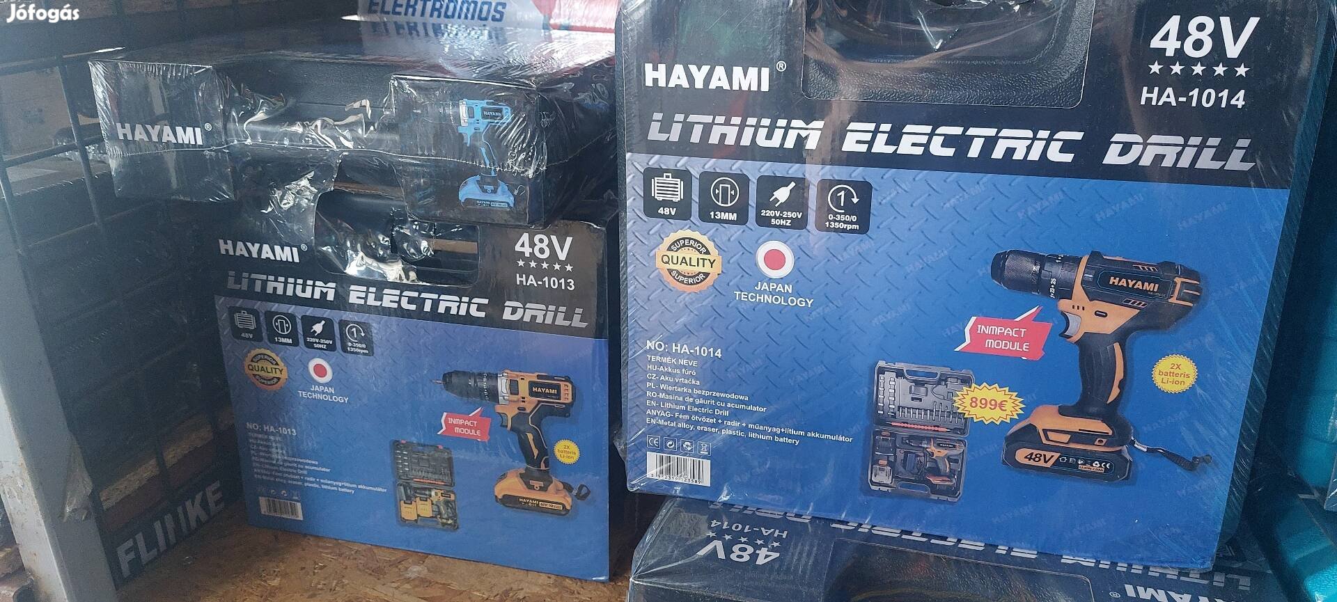 Hayami  Minőségi Akkus Fúrógép 