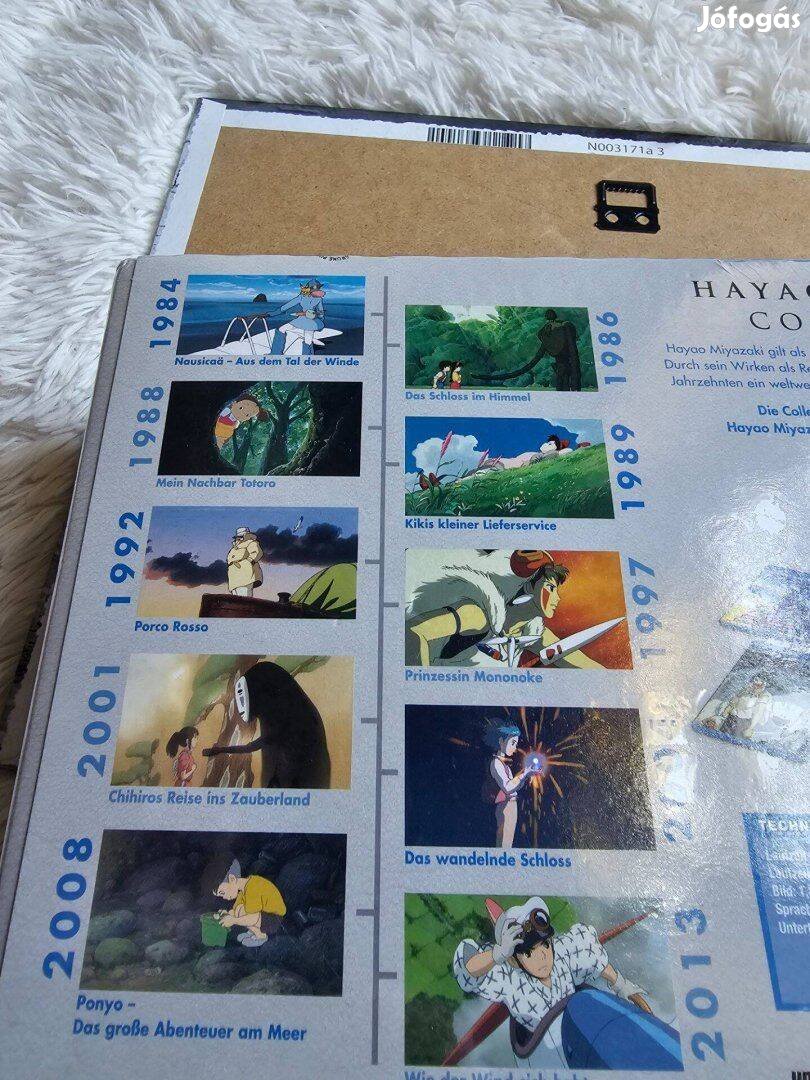 Hayao Miyazaki Collection BD (Special Edition) blue ray angol nyelvü ú