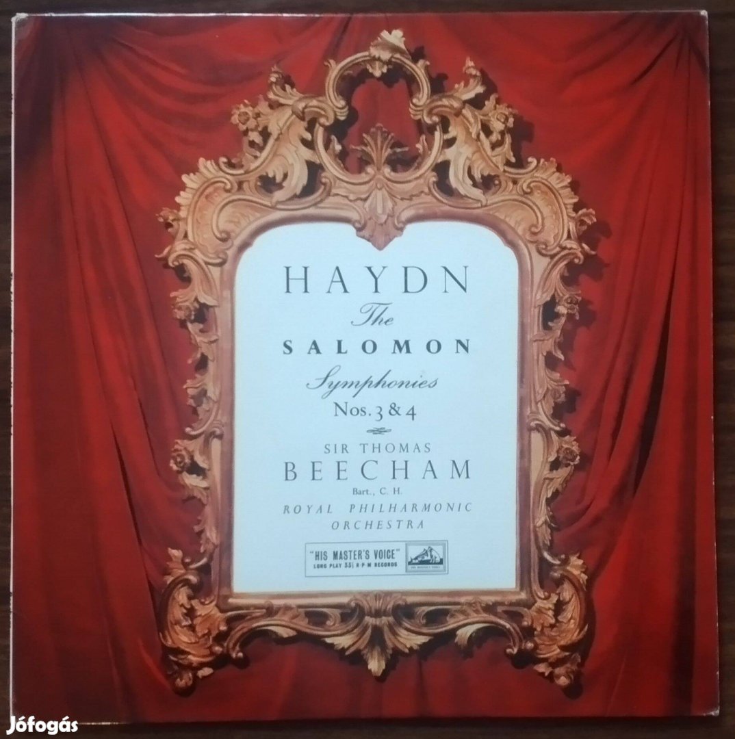 Haydn: Symphonies 95, 96 - Beecham EMI LP