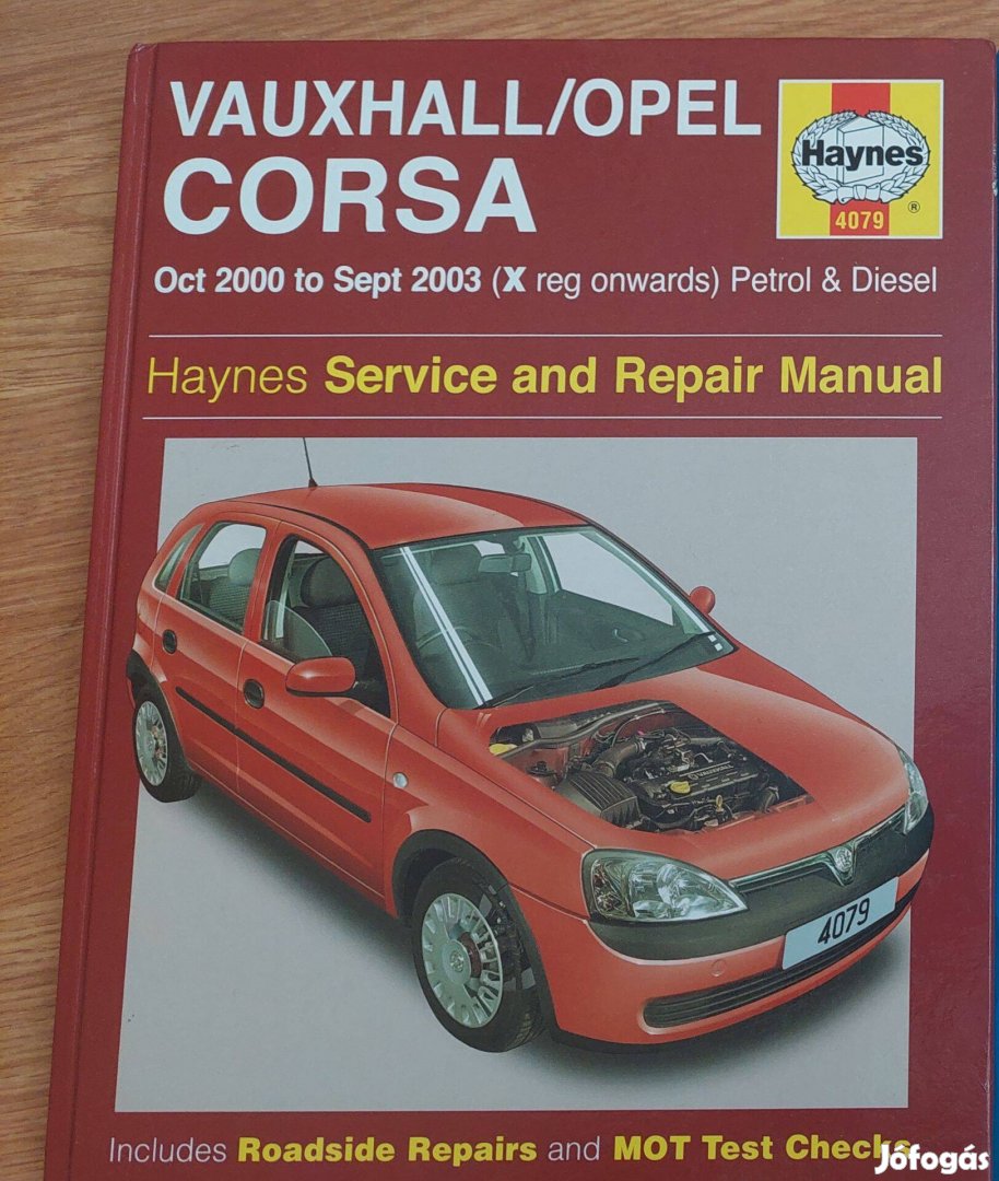 Haynes javítási kézikönyv Opel Corsa