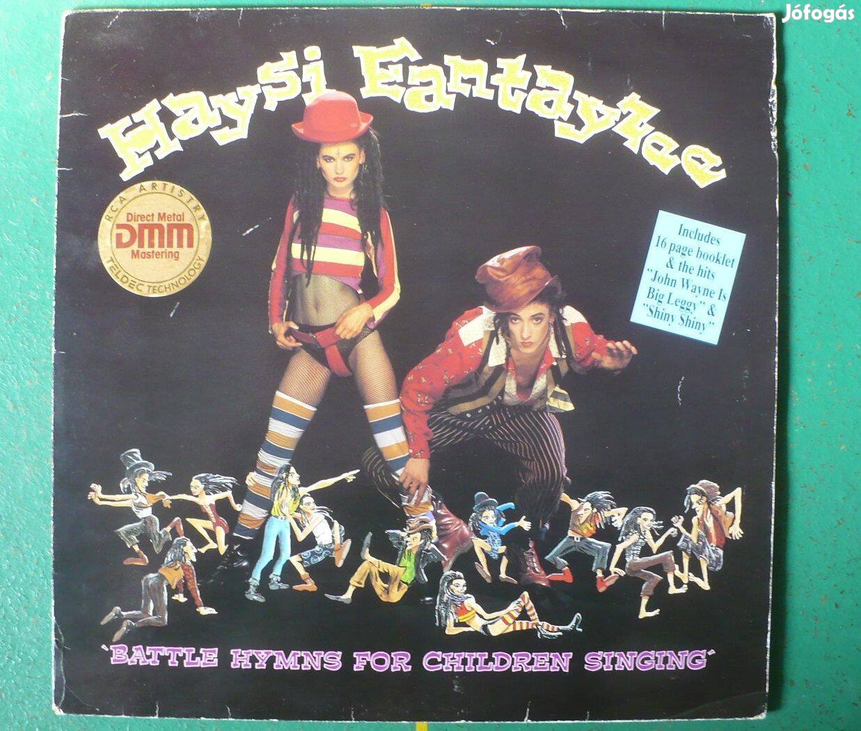 Haysi Fantazee: Battle Hymns for children singing (német LP + booklet)
