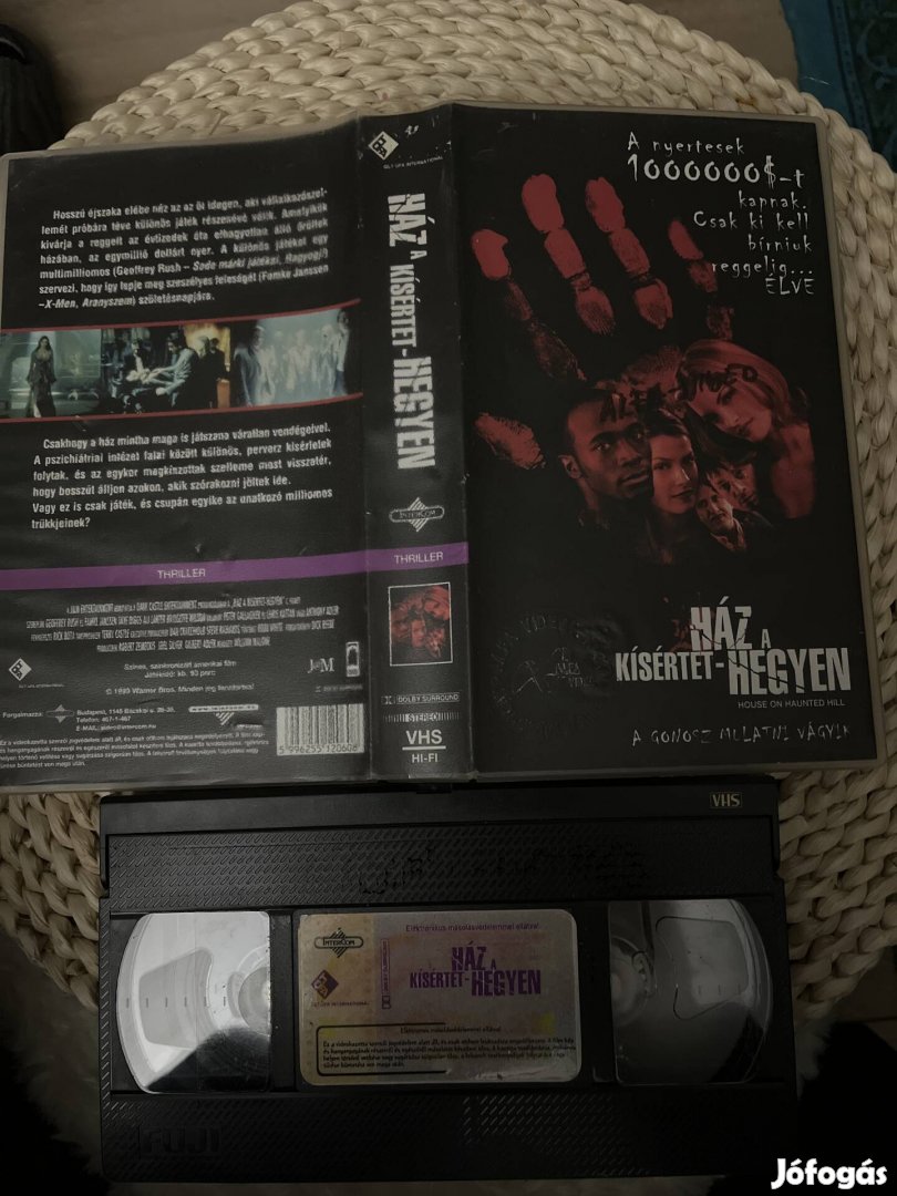 Ház a kísértet hegyen vhs