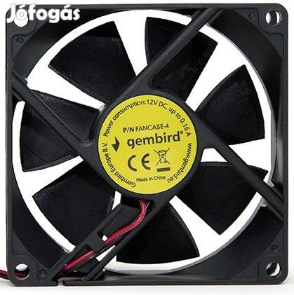 Ház hűtő 8 cm Gembird FANCASE-4