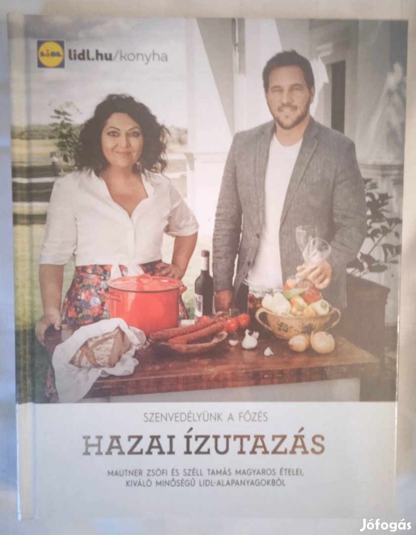 Hazai ízutazás szakácskönyv új/fóliás