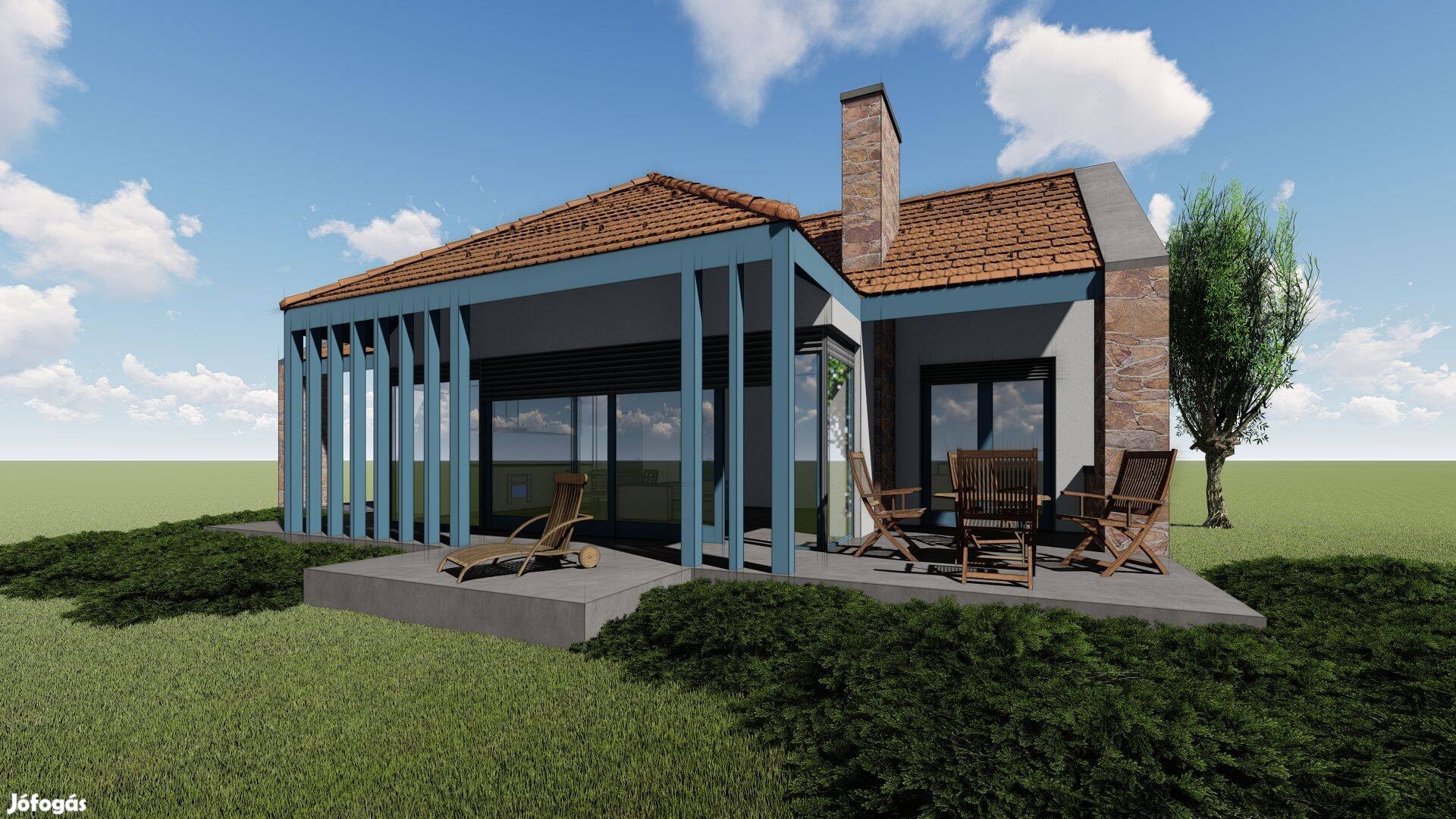 Házaink a Balatonhoz közel - áraink attól távol 93 m2 -3 háló