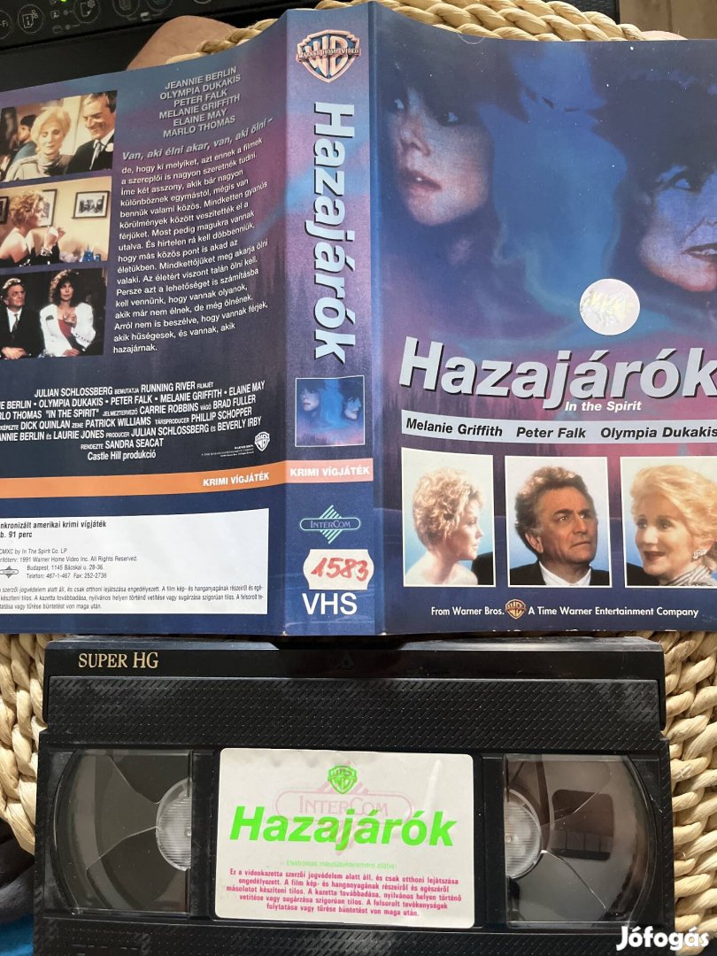 Hazajárók vhs