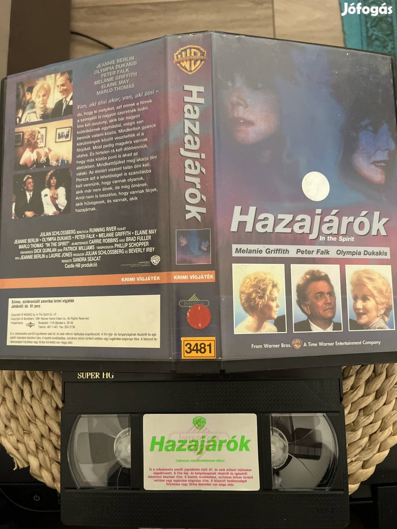 Hazajárók vhs