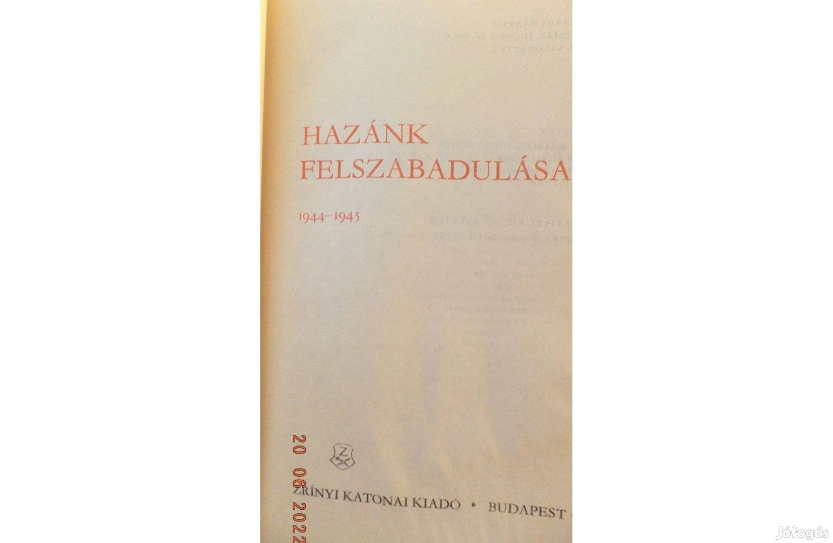 Hazánk felszabadulása 1944 -1945