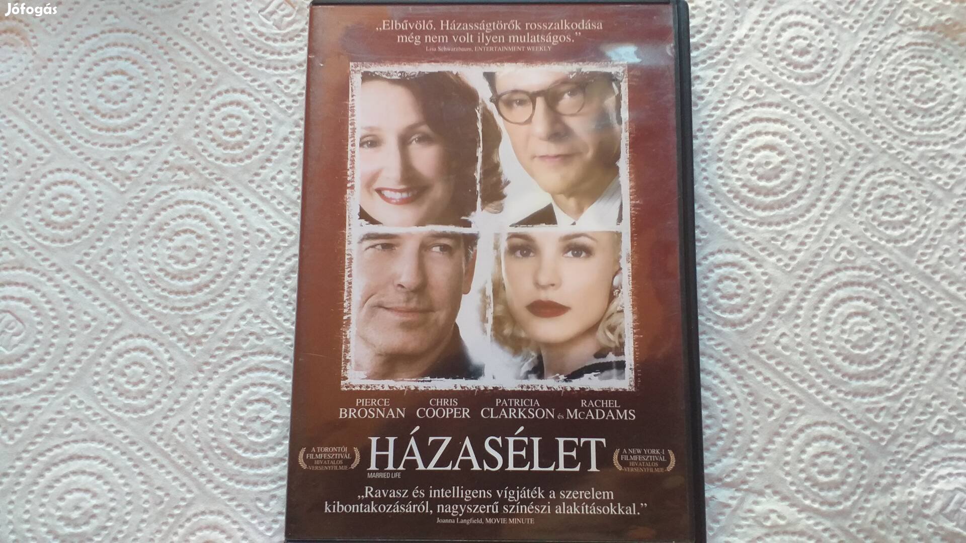 Házasélet krimi/romantikus DVD-Pierce Brosnan