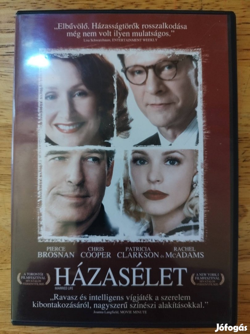 Házasélet újszerű dvd Pierce Brosnan - Rachel Mcadams 