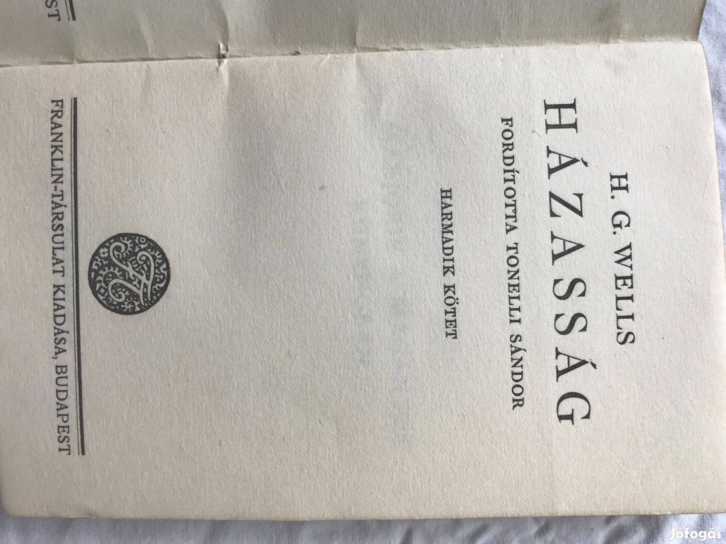 Házasság - H. G. Wells