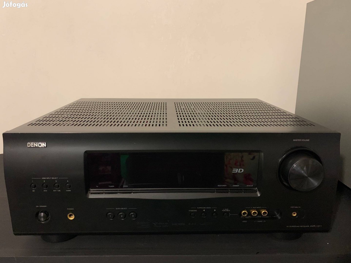 Házi mozi rendszer, Denon AVR-1311, Magnat Symbol 5.1A mélynyomó