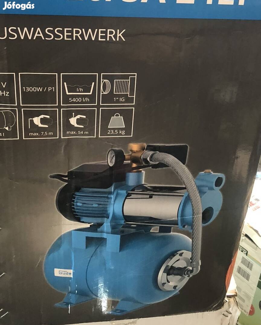 Házi vízmű 5400 l / h Güde MP 120/5A 24 LT
