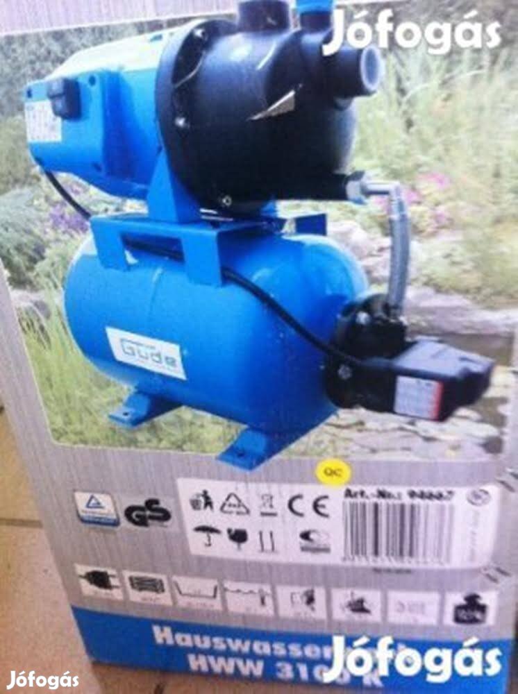 Házi vízmű 600W güde 3100 l/h
