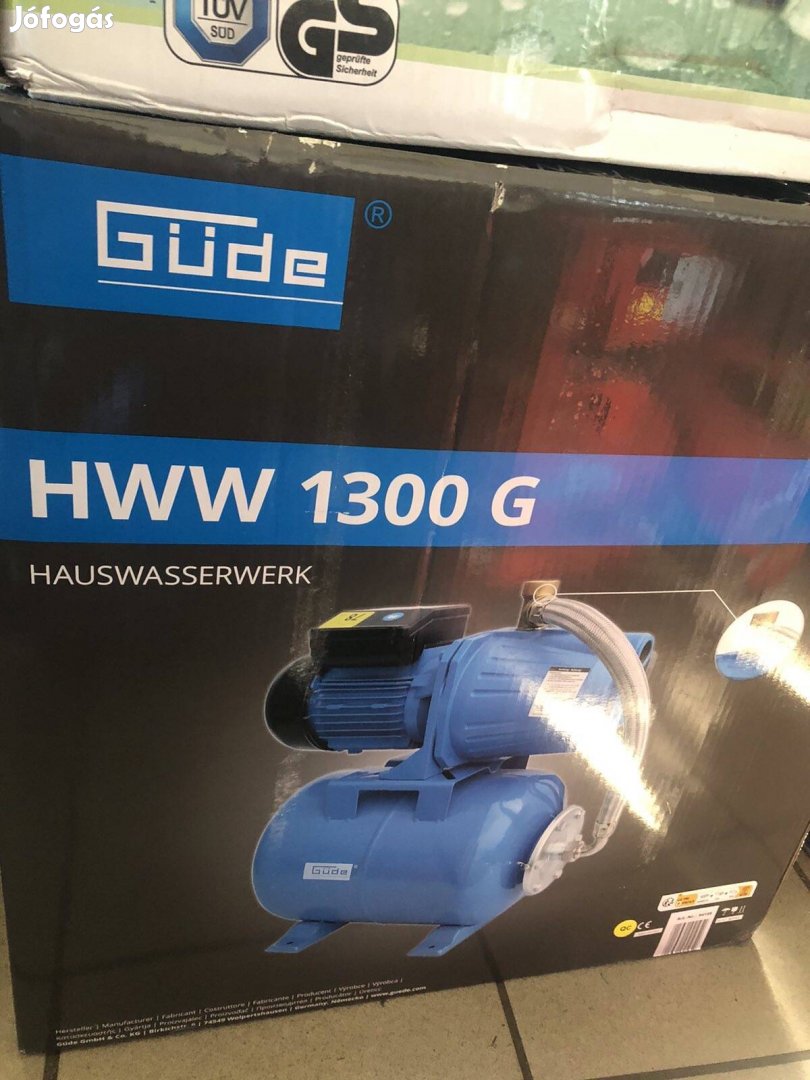 Házi vízmű Hww 1300 G Güde Automatikus háztartási vízmű