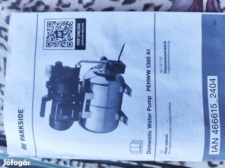 Házi vízmű Parkside