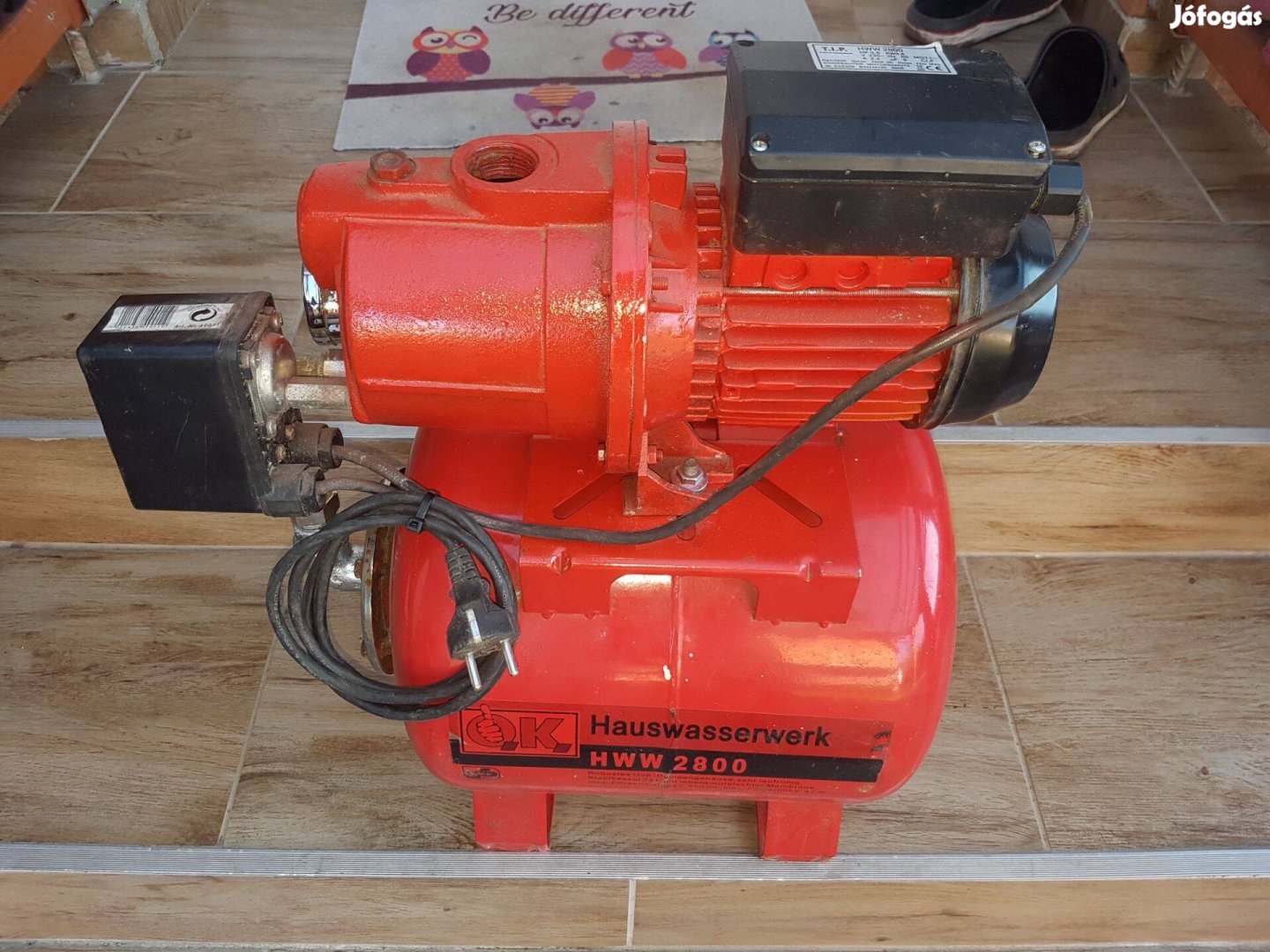 Házi vízmű, hidrofor, kerti szivattyú