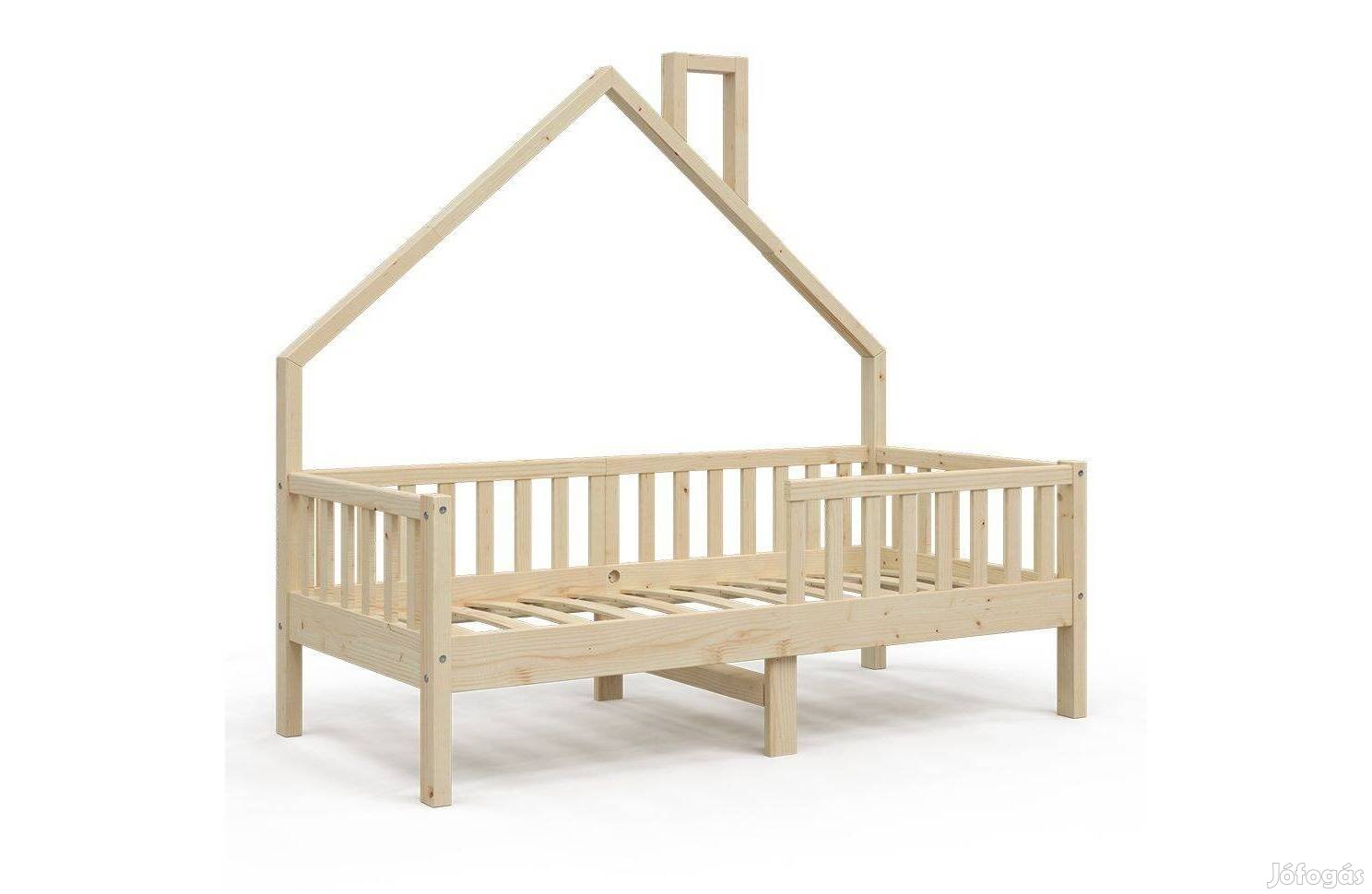 Házikó ágy, fa, 80x160 cm,Vitalispa Noémi , Új