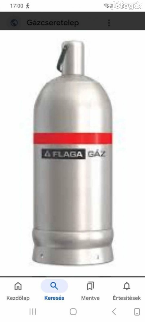 Háztartás gázpalack