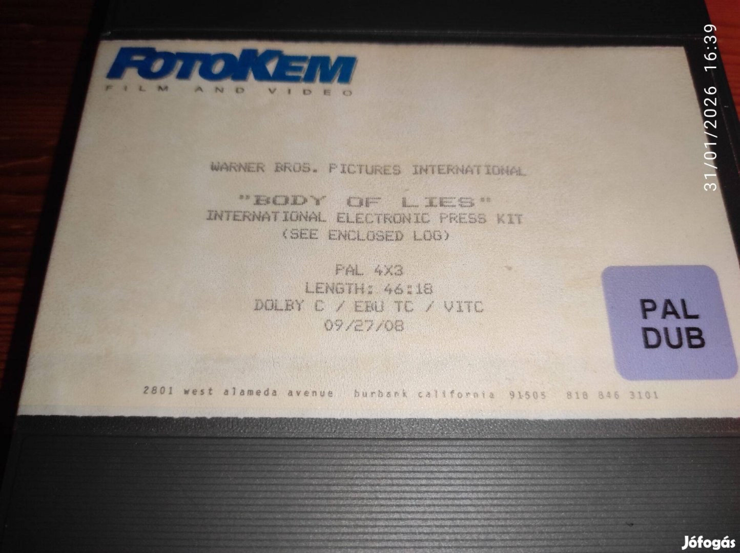 Hazugságok hálója Body of Lies - Nemzetközi Sajtó Anyag,