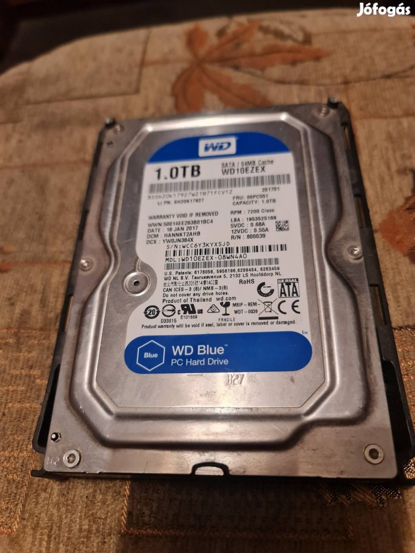 Hdd 1T Adattároló