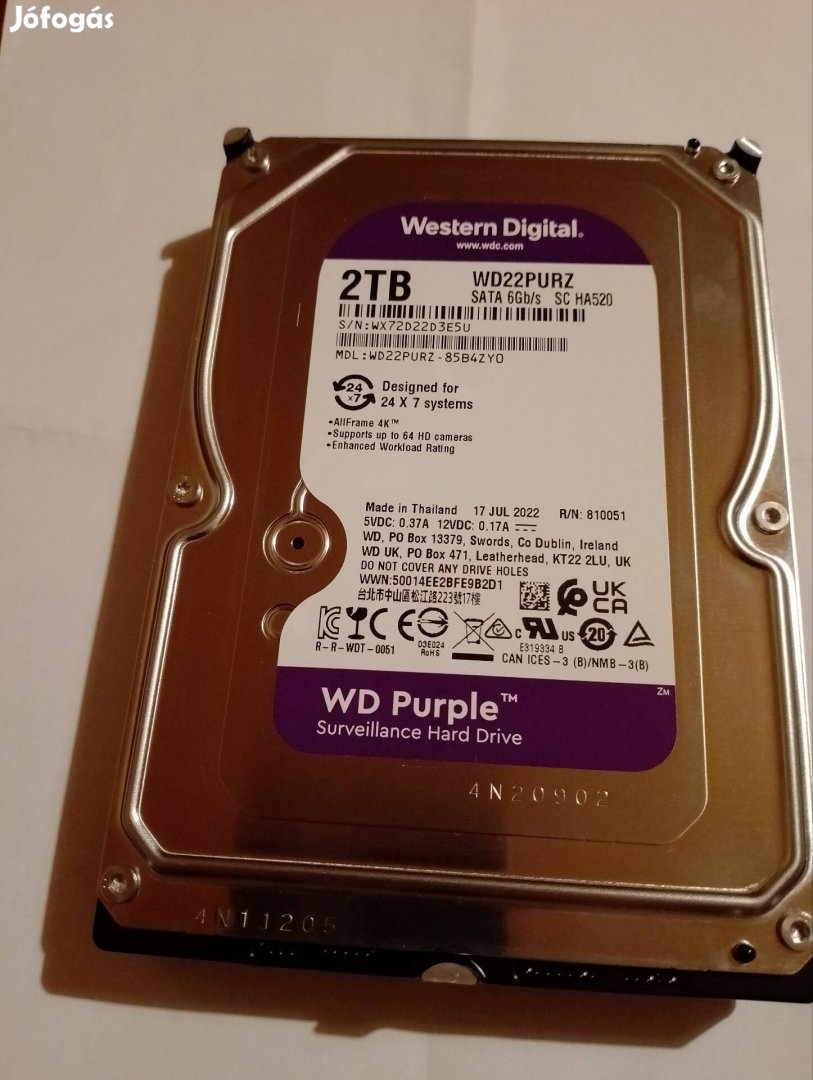 Hdd Western Digital 2 Tb