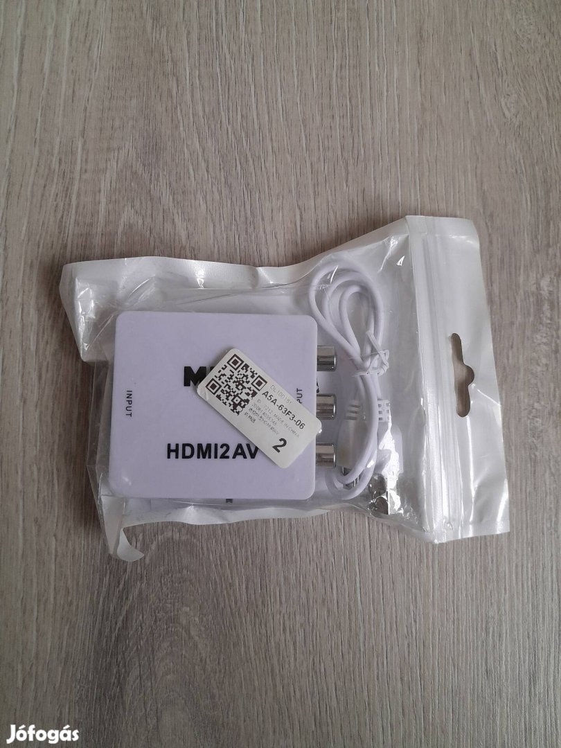 Hdmi-RCA átalakító, adapter Új!