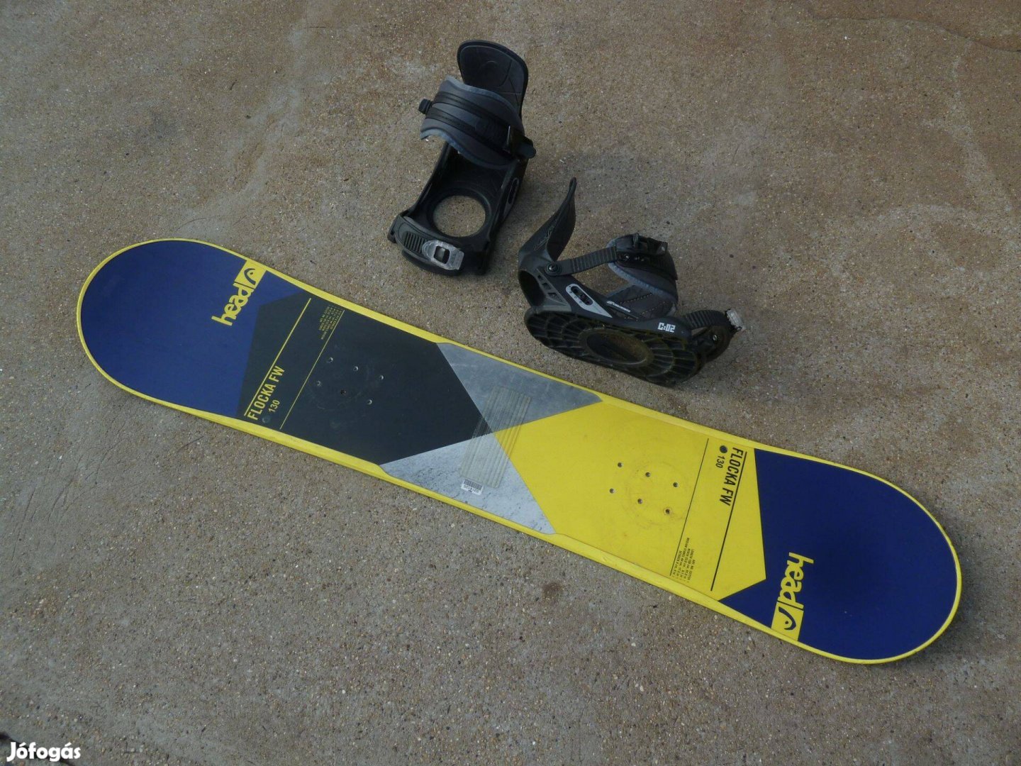 Head Flocka rocker snowboard lap kötés, újszerű állapotban