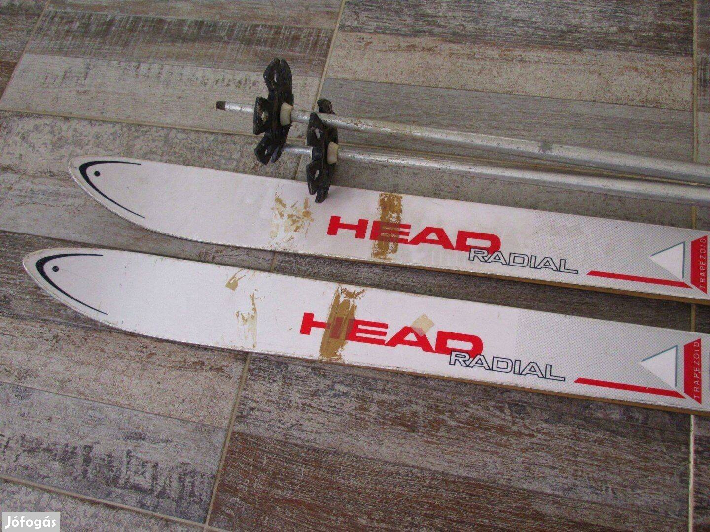 Head Radial síléc Salomon kötéssel sí bottal (ski) eladó